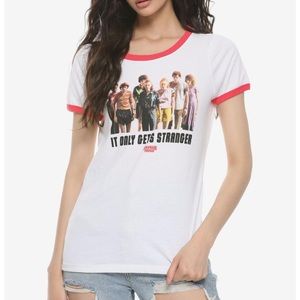 stranger things shirt